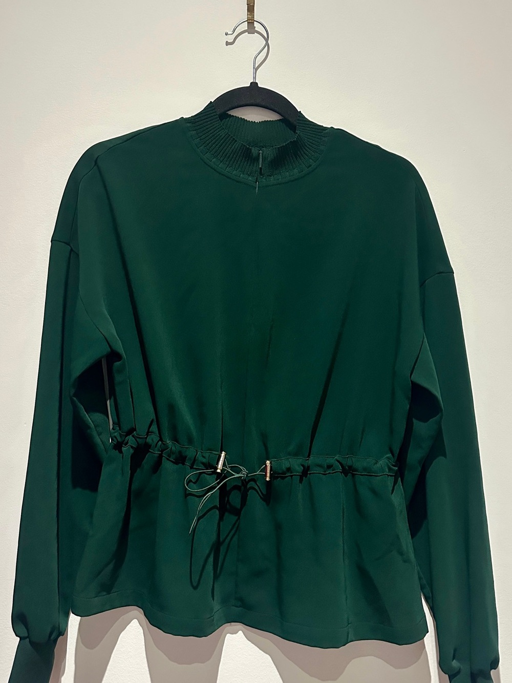 Ted Baker Forest Green Drawstring Waist Pullover